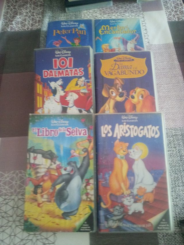 VHS Disney Clásicos