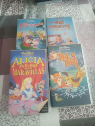 VHS Disney Clásicos