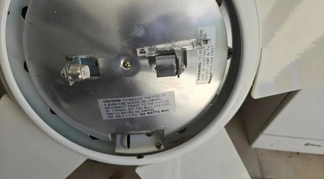 Ventilador techo blanco 130cm grande con luz mando