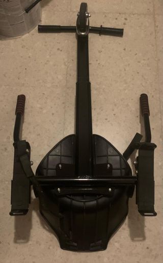 Hoverboard camuflaje con silla