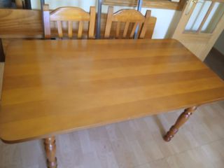 Mesa madera pino miel