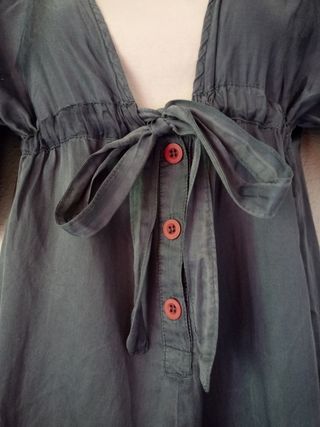 Vestido azul - camisa incluida