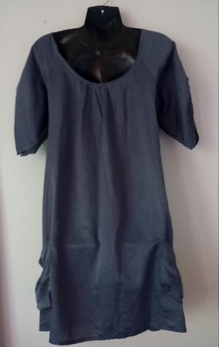 Vestido azul - camisa incluida
