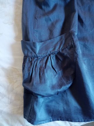 Vestido azul - camisa incluida