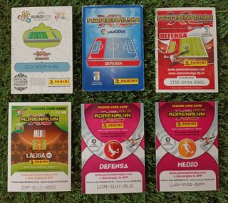 Lote 6 cromos  Real Madrid Adrenalyn XL 