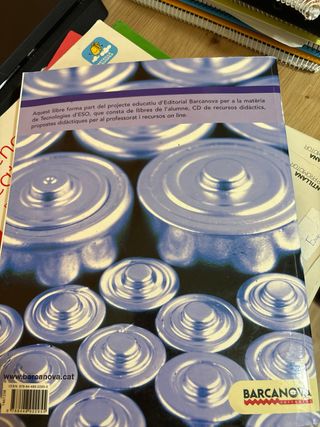 Tecnologies 2 ESO. Llibre de l'alumne