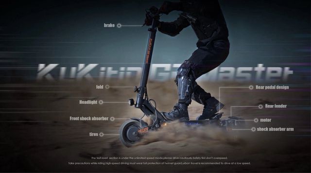 Kukirin G2 Master 52V 20.8Ah 2000W Envio Gratis!