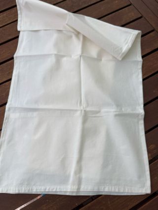 Almohadones blancos 70x40 cm - algodón