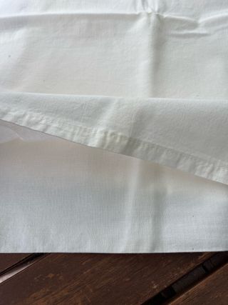 Almohadones blancos 70x40 cm - algodón