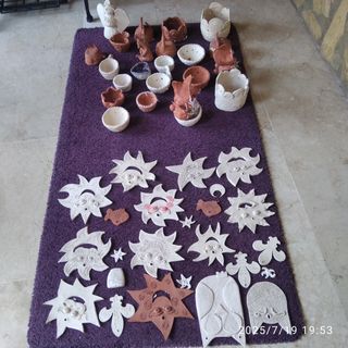 Figuras de barro artesanales