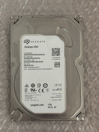 Disco Duro Seagate 1TB SATA Desktop HDD