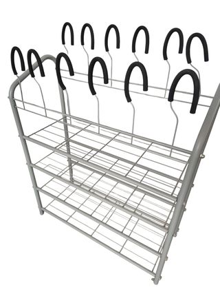 Zapatero metálico - 10 ganchos