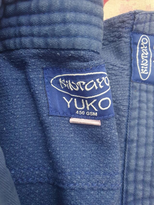 Kimono Judo Yuko azul