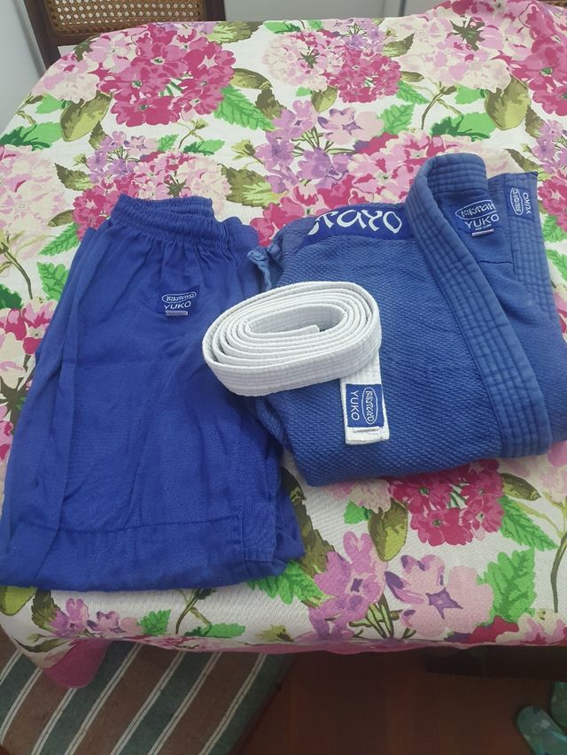 Kimono Judo Yuko azul