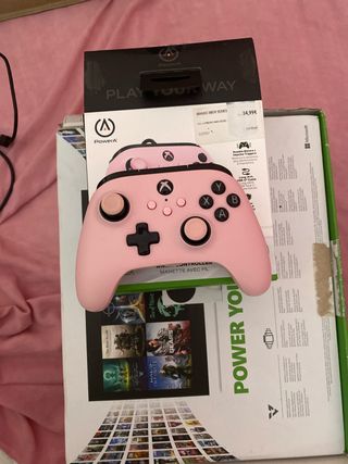 Mando Xbox PowerA rosa