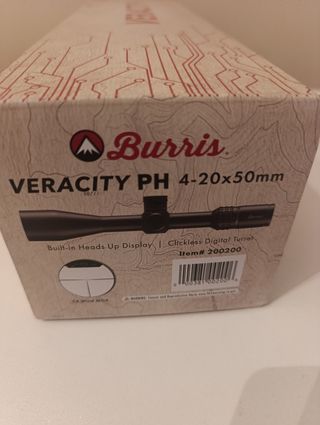 Visor Burris Veracity PH 4-20x50mm