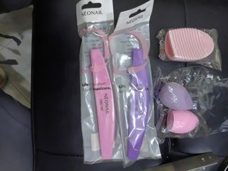 Set Manicure Neonail Rosa&Viola