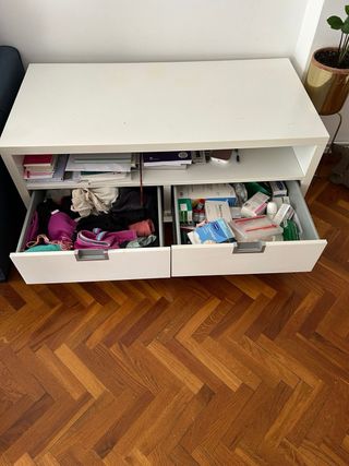 Aparador TV Ikea blanco