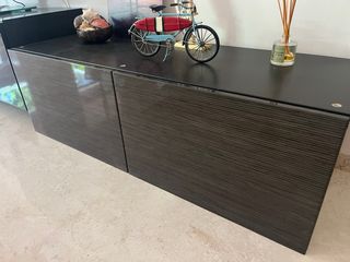 Muebles TV IKEA - Negro/Marrón