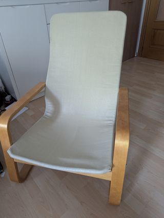 Sillón Ikea beige