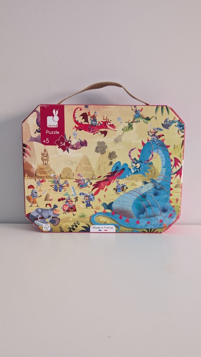 Puzzle Janod 54 piezas - Dragones