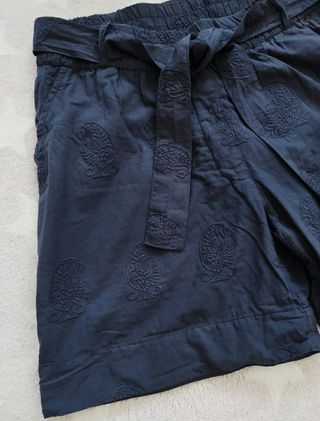 Pantalón corto azul marino Natura