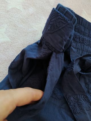 Pantalón corto azul marino Natura