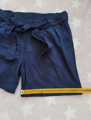 Pantalón corto azul marino Natura