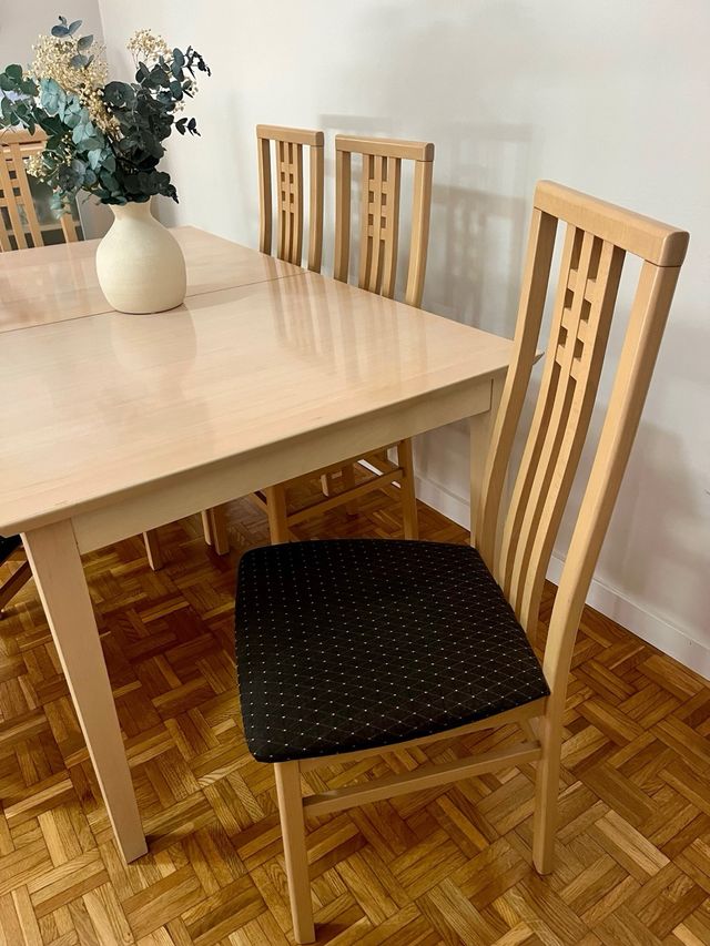 Mesa comedor + 6 sillas