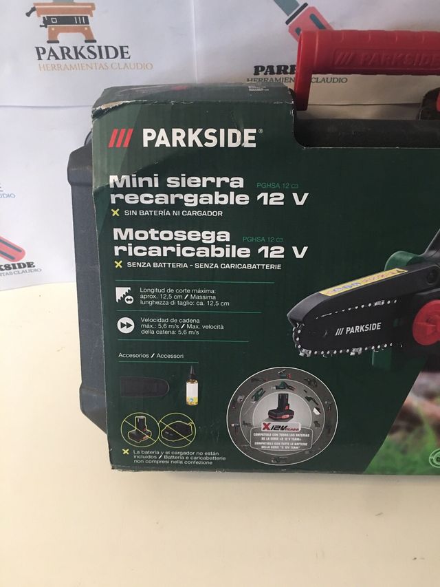 Motosierra Parkside 12V