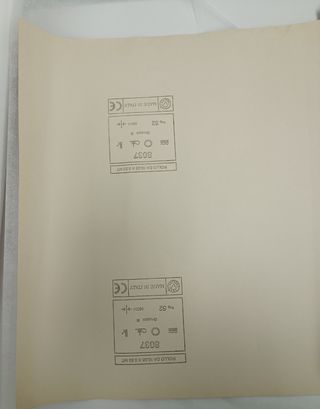 Lote de 8 papeles pintados de muestrario 