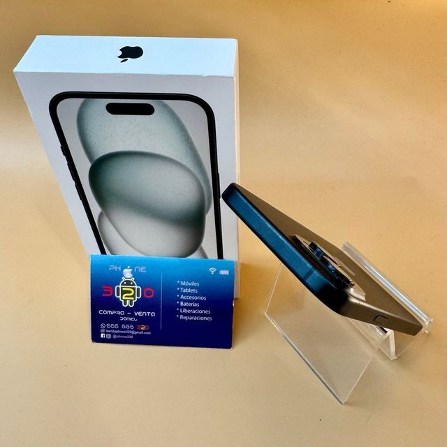 iPhone 15 128GB Factura Garantia Libre