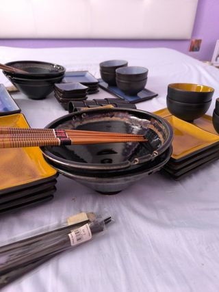 Vajilla japonesa 45 piezas