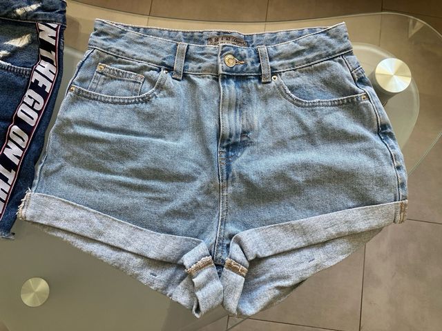 Shorts vaqueros (Stradivarius y Denim)