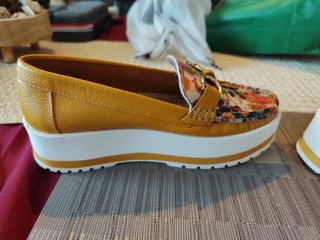 Zapatos plataforma multicolor
