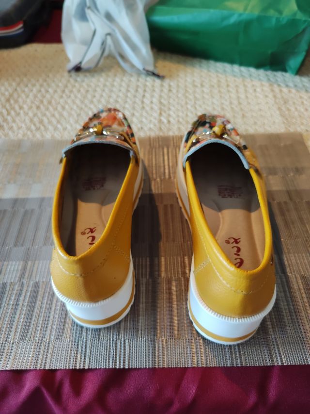 Zapatos plataforma multicolor