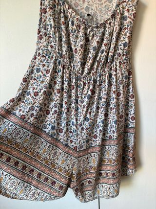 Vestido pantalón corto - multicolor