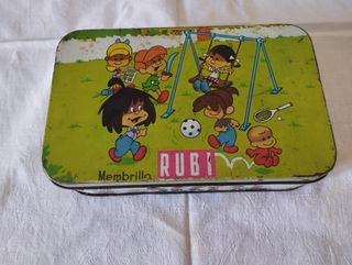 Lata RUBÍ membrillo años 60