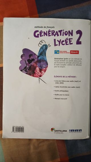 GENERATION LYCEE A2/B1 ELEVE+CD+DVD