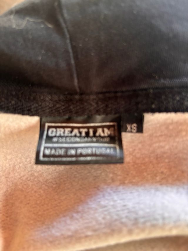 Sudadera Siksilk negra y dorada talla M