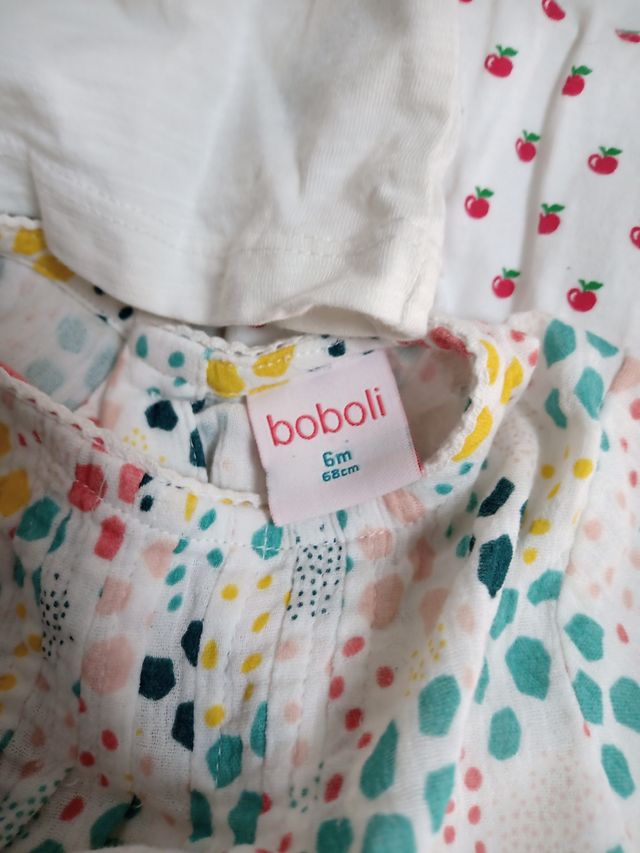 Lote ropa bebé verano 6 meses