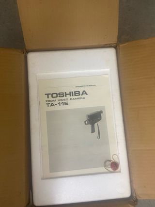 Toshiba TA-11: Cámara video antigua