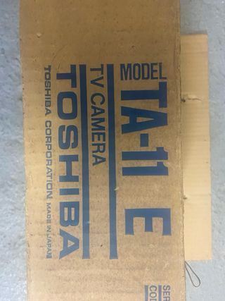 Toshiba TA-11: Cámara video antigua