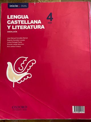 Lengua Castellana y Literatura 4.º ESO.