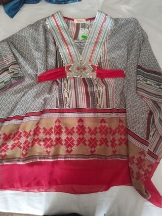 Blusa boho chic - Talla única