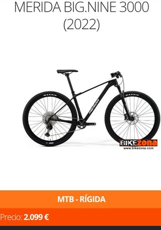 Merida Big Nine 3000 con 80 km
