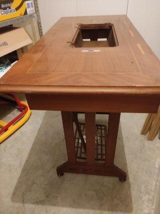Mesa Alfa Máquina Coser - Madera