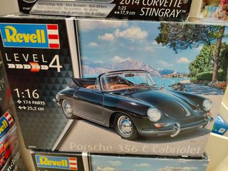 Revell Porsche 356 C Cabriolet 1:16