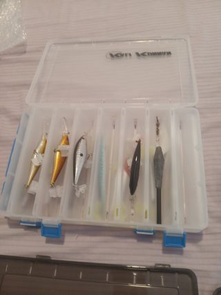 Señuelos Pesca + Alicates varios usos
