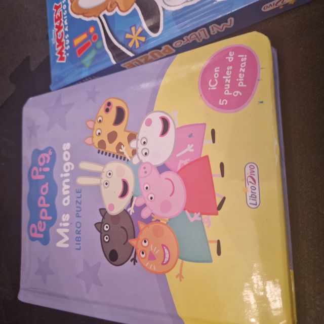 Puzzles infantiles Peppa Pig & Mickey